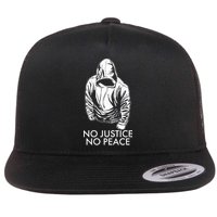 No Justice No Peace Black Lives Matter Flatbill Hat