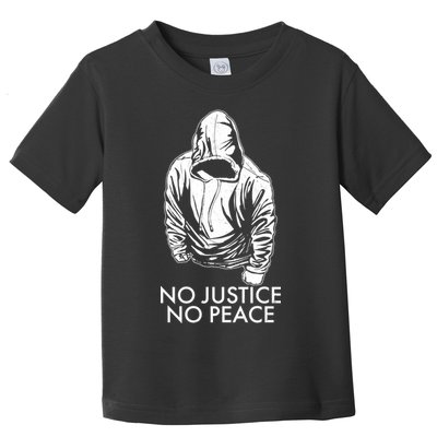 No Justice No Peace Black Lives Matter Toddler T-Shirt