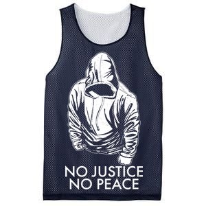 No Justice No Peace Black Lives Matter Mesh Reversible Basketball Jersey Tank