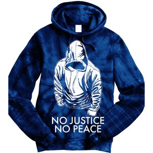 No Justice No Peace Black Lives Matter Tie Dye Hoodie