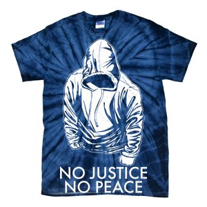 No Justice No Peace Black Lives Matter Tie-Dye T-Shirt