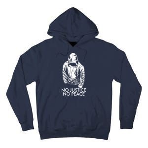 No Justice No Peace Black Lives Matter Tall Hoodie