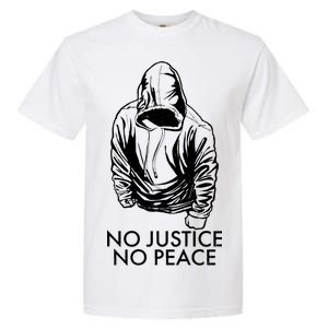 No Justice No Peace Black Lives Matter Garment-Dyed Heavyweight T-Shirt