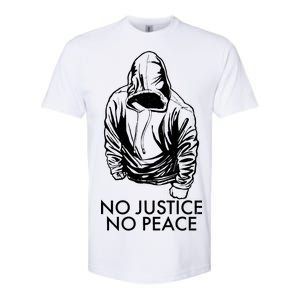 No Justice No Peace Black Lives Matter Softstyle CVC T-Shirt