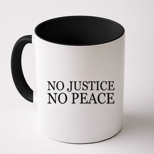 No Justice No Peace BLM Fight For Civil Rights Coffee Mug