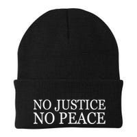 No Justice No Peace BLM Fight For Civil Rights Beanie