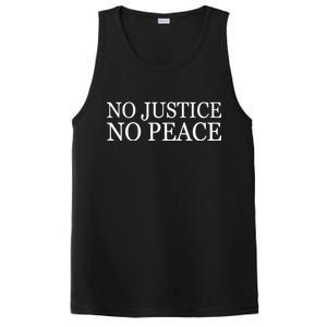 No Justice No Peace BLM Fight For Civil Rights PosiCharge Competitor Tank