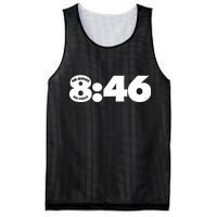 No Justice No Peace George Floyd Tribute 8:46 Mesh Reversible Basketball Jersey Tank