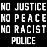 No Justice No Peace No Racist Police Youth Performance Sprint T-Shirt