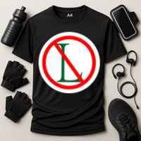 NO L Sign Noel Christmas Cooling Performance Crew T-Shirt