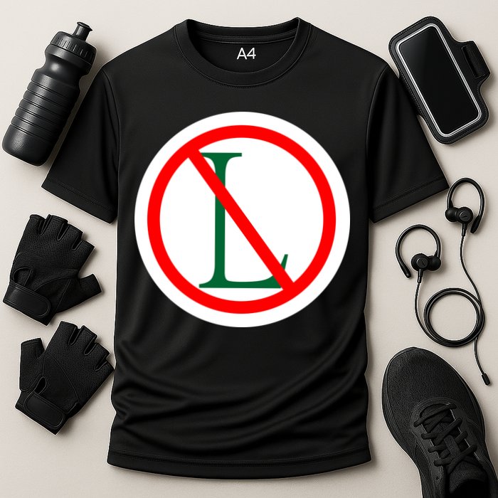 NO L Sign Noel Christmas Cooling Performance Crew T-Shirt