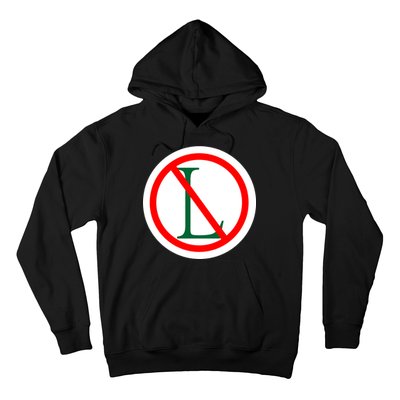 NO L Sign Noel Christmas Hoodie