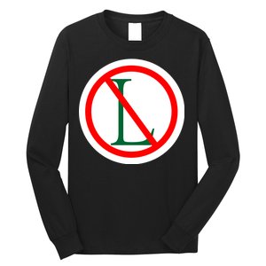 NO L Sign Noel Christmas Long Sleeve Shirt