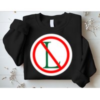 NO L Sign Noel Christmas Sweatshirt