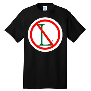 NO L Sign Noel Christmas Tall T-Shirt