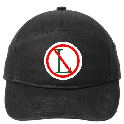 NO L Sign Noel Christmas 7-Panel Snapback Hat