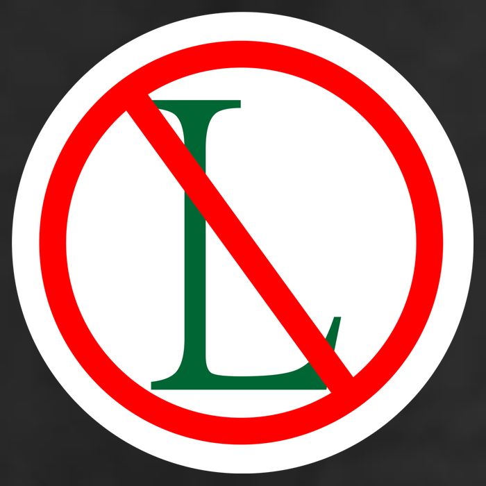 NO L Sign Noel Christmas Adult Drive Performance Visor