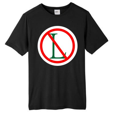 NO L Sign Noel Christmas Tall Fusion ChromaSoft Performance T-Shirt