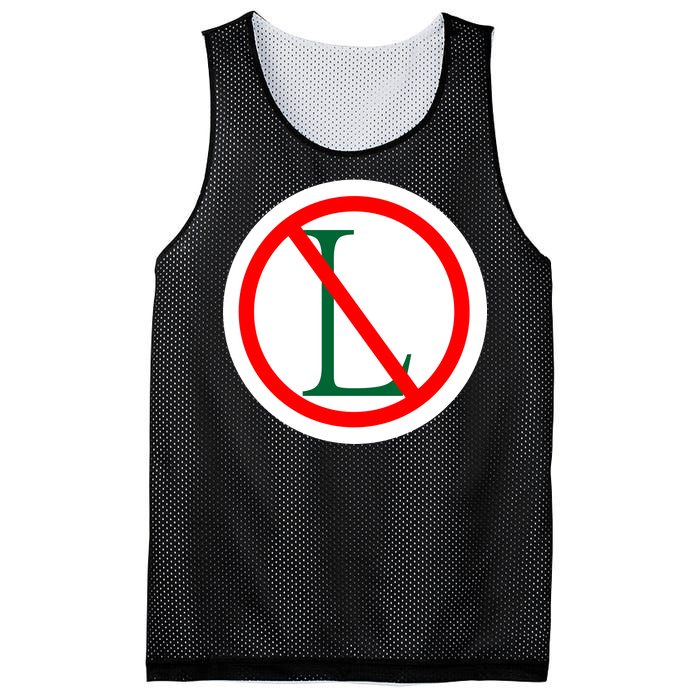 NO L Sign Noel Christmas Mesh Reversible Basketball Jersey Tank