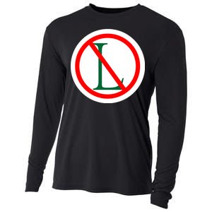 NO L Sign Noel Christmas Cooling Performance Long Sleeve Crew