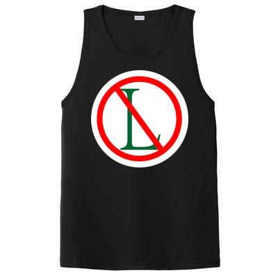 NO L Sign Noel Christmas PosiCharge Competitor Tank