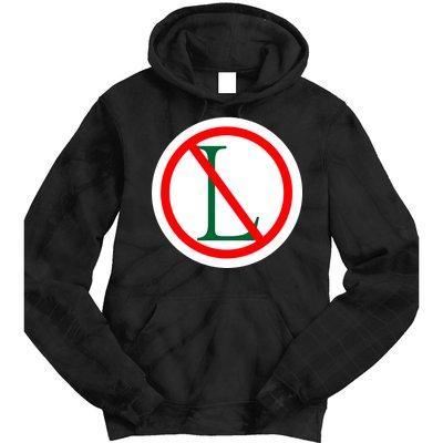 NO L Sign Noel Christmas Tie Dye Hoodie