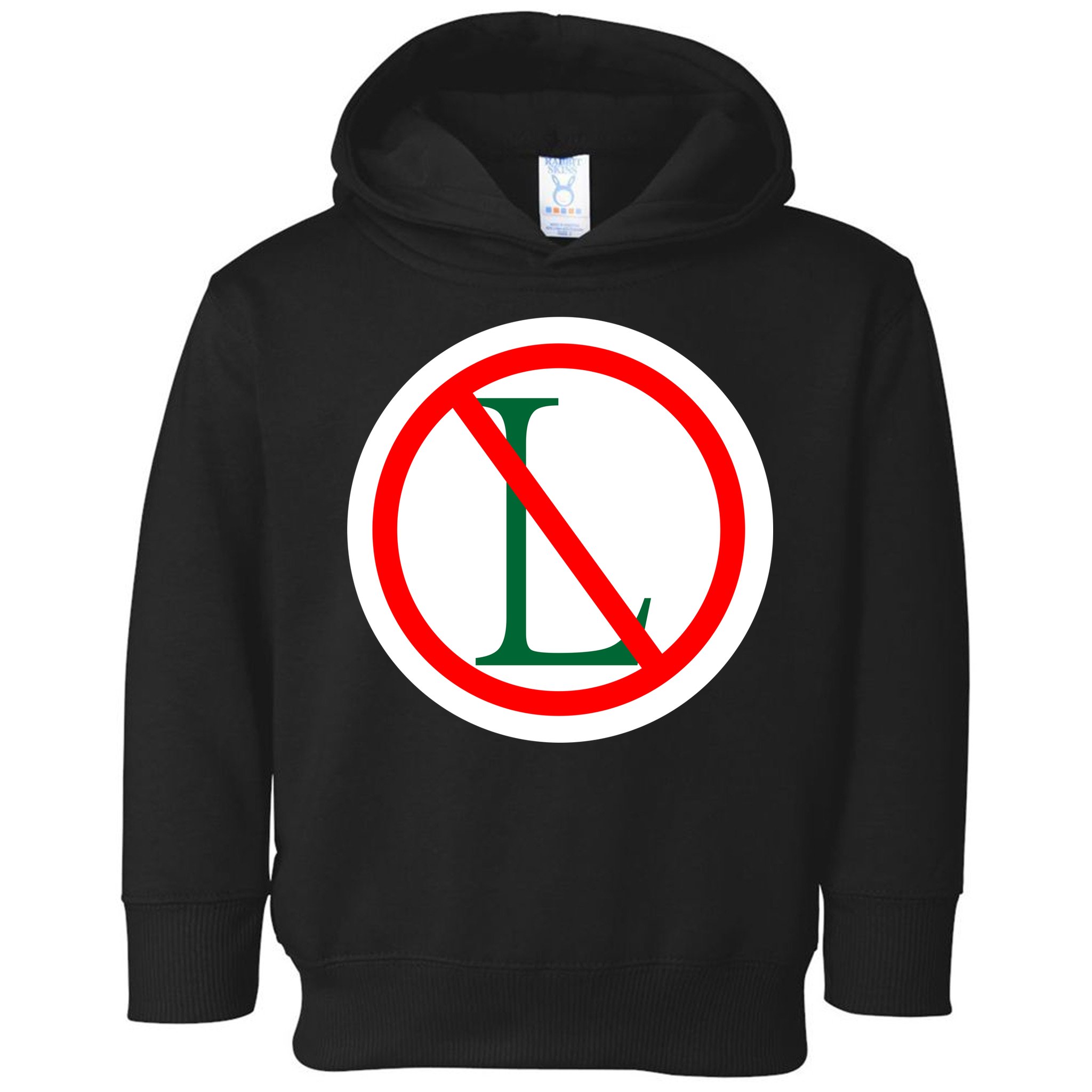 NO L Sign Noel Christmas Toddler Hoodie
