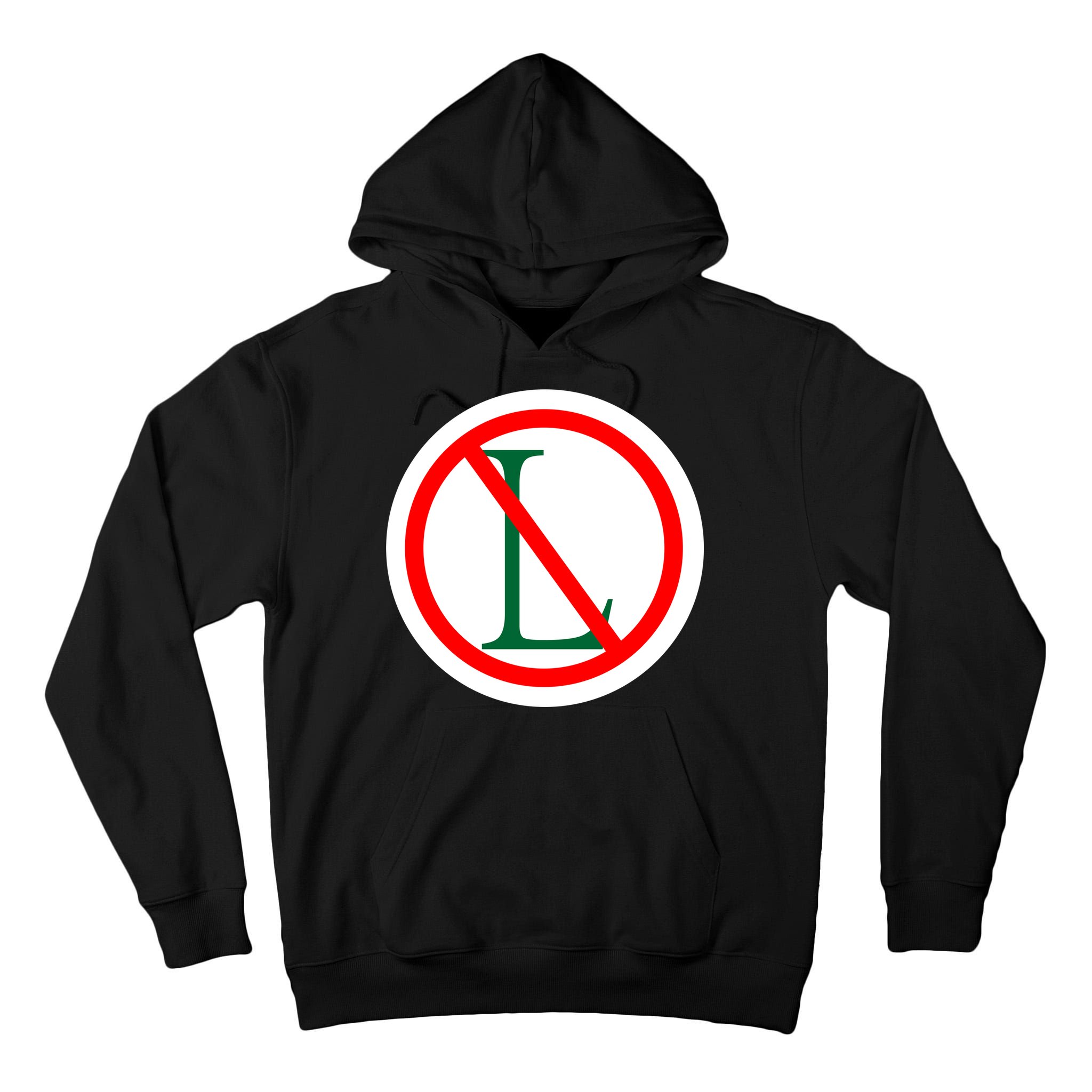 NO L Sign Noel Christmas Tall Hoodie