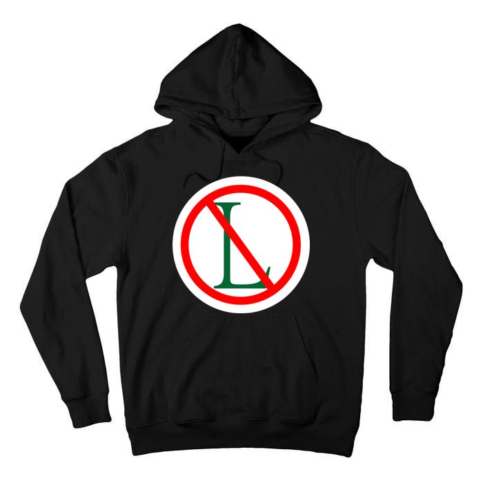 NO L Sign Noel Christmas Tall Hoodie