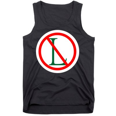 NO L Sign Noel Christmas Tank Top