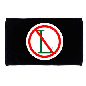 NO L Sign Noel Christmas Microfiber Hand Towel