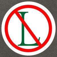 NO L Sign Noel Christmas Cotton Canvas Backpack