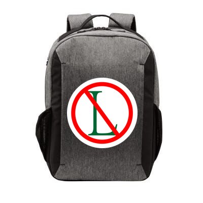 NO L Sign Noel Christmas Vector Backpack