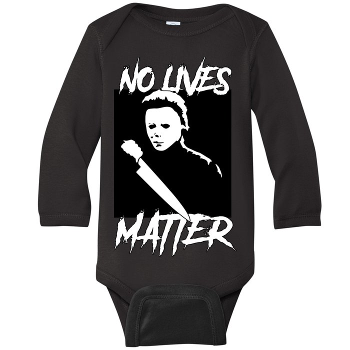 No Lives Matter Baby Long Sleeve Bodysuit