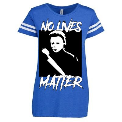 No Lives Matter Enza Ladies Jersey Football T-Shirt