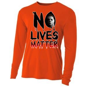 No Lives Matter Classic Horror Cooling Performance Long Sleeve Crew