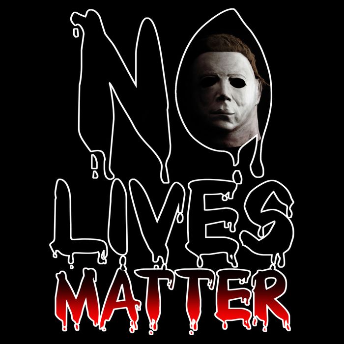 No Lives Matter Classic Horror 16 in Basic Backpack