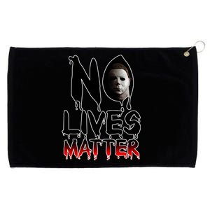 No Lives Matter Classic Horror Grommeted Golf Towel