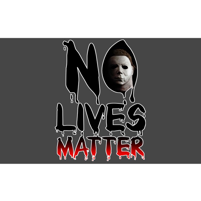 No Lives Matter Classic Horror Bumper Sticker