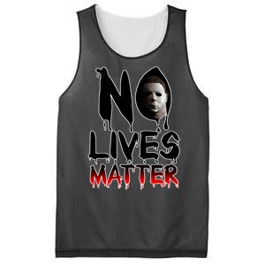 No Lives Matter Classic Horror Mesh Reversible Basketball Jersey Tank