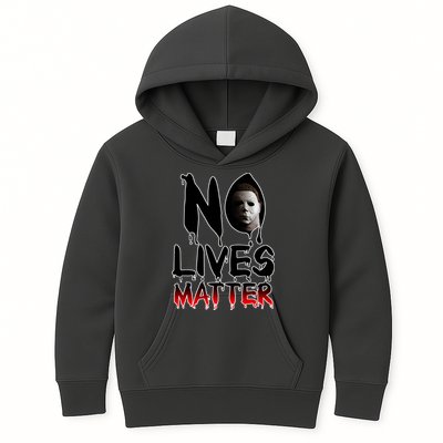 No Lives Matter Classic Horror Kids Hoodie