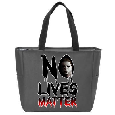 No Lives Matter Classic Horror Zip Tote Bag