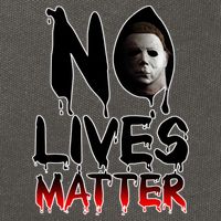 No Lives Matter Classic Horror Cotton Canvas Backpack