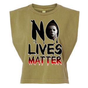 No Lives Matter Classic Horror Garment-Dyed Women's Muscle Tee