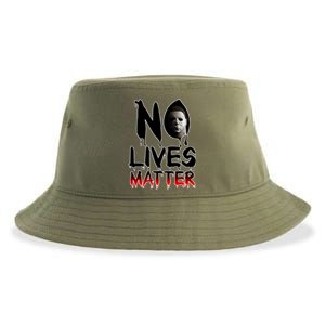 No Lives Matter Classic Horror Sustainable Bucket Hat