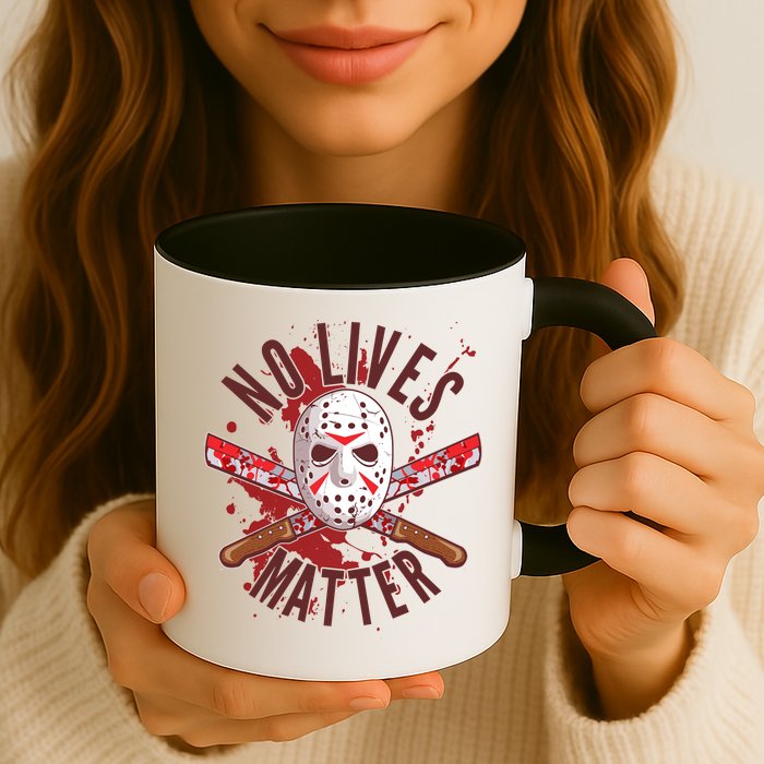 No Lives Matter Jason Hockey Mask Mug