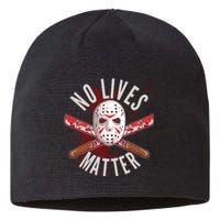 No Lives Matter Jason Hockey Mask Sustainable Beanie