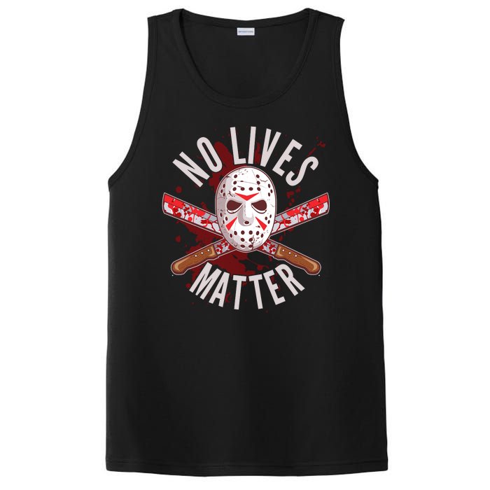 No Lives Matter Jason Hockey Mask PosiCharge Competitor Tank