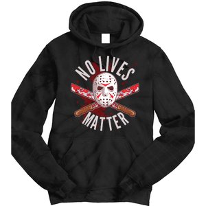 No Lives Matter Jason Hockey Mask Tie Dye Hoodie