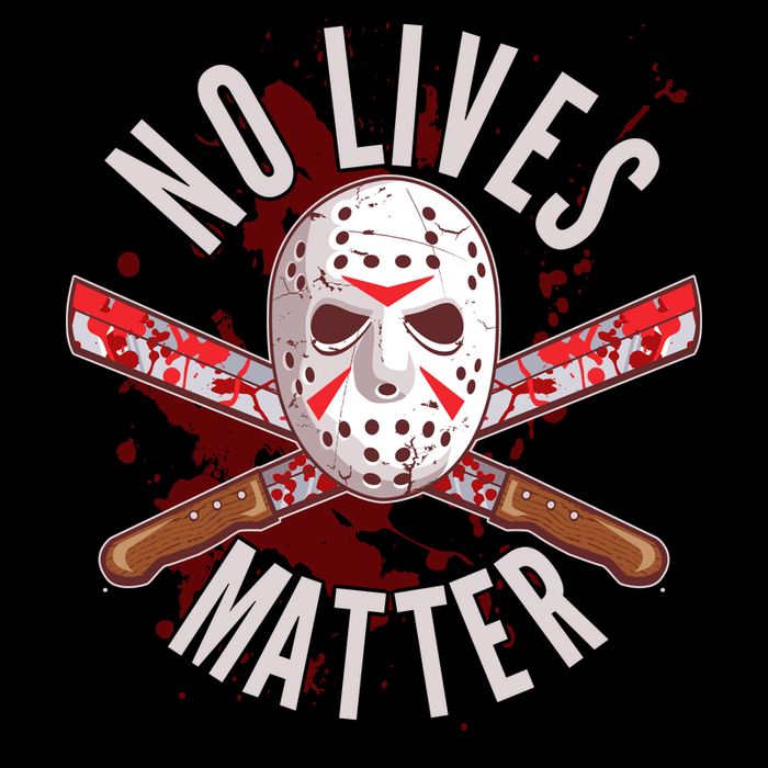 No Lives Matter Jason Hockey Mask Toddler T-Shirt